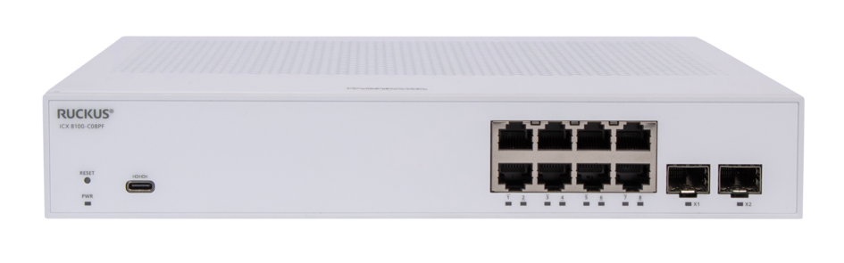 RUCKUS ICX 8100-C08PF-X