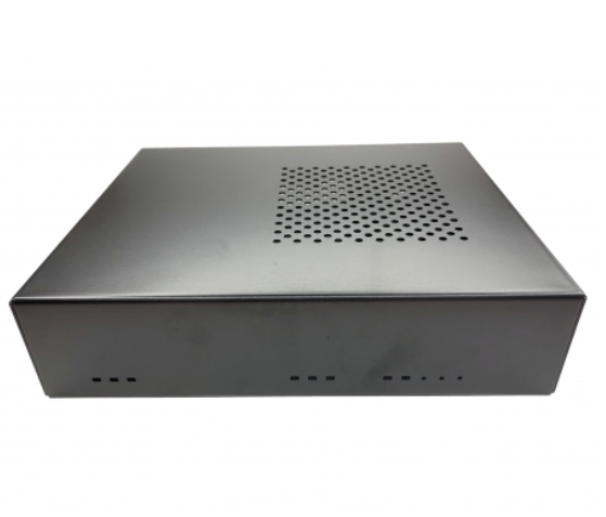 Black enclosure for Noah 3/5 motherboard with 12 SMA holes