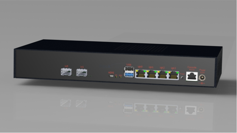 Ready for use appliance with HART2, Intel Celeron, 4 cores, 2.6 GHz, 1.5MB L2, AES-NI -US